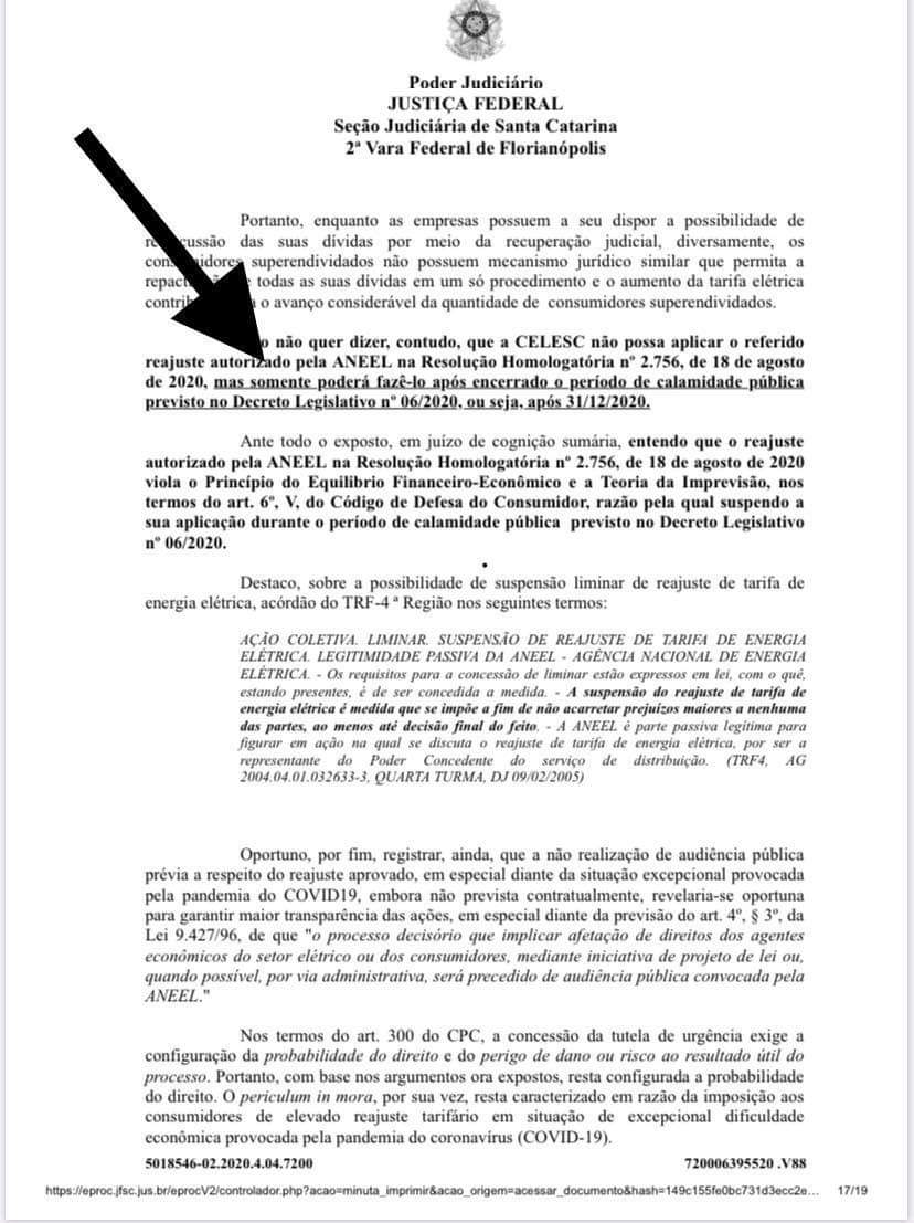 Justiça suspende aumento na tarifa de energia elétrica 