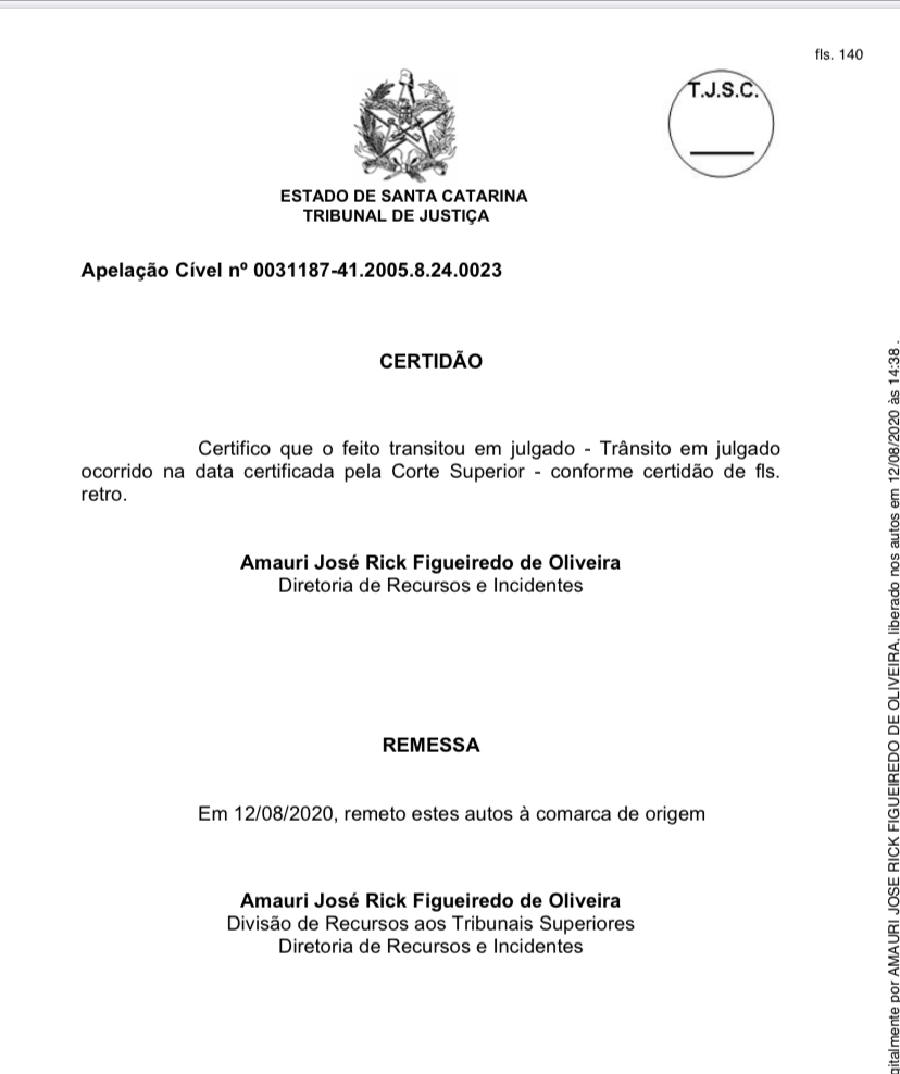 Condenação de Salvaro não deve impedir sua candidatura à reeleição 
