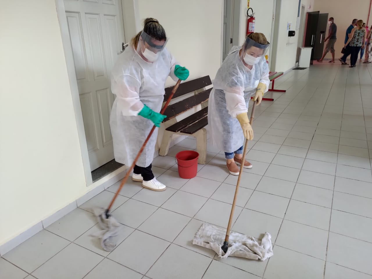 Manhã de pouco movimento nas urnas em Criciúma 