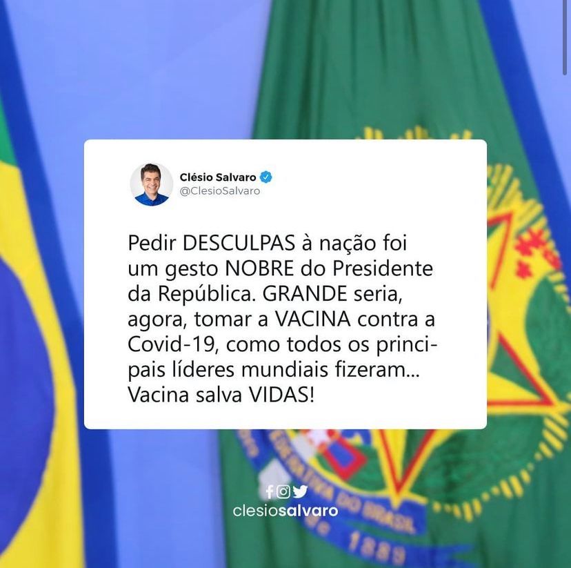 Prefeito de Criciúma lança desafio ao presidente Bolsonaro